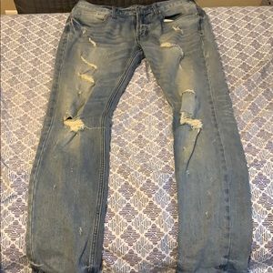 Men’s pacsun skinny ripped jeans